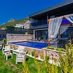 فيلة Kalkan'da Deniz Manzarali Lueks Tatil Villasi *
