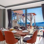 فيلة Kalkan'da Deniz Manzarali Lueks Tatil Villasi *