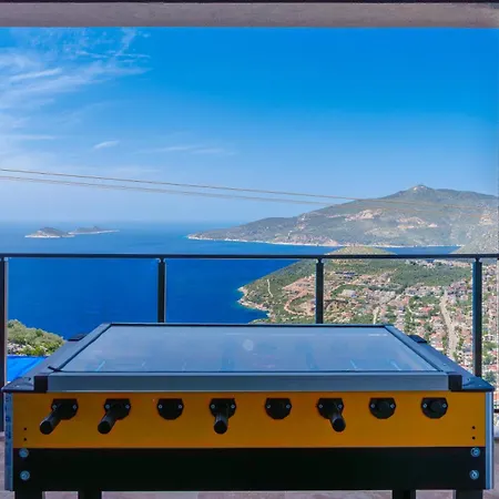Vilă Kalkan'da Deniz Manzarali Lueks Tatil Villasi Kaș